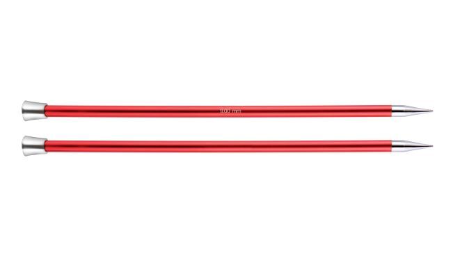 KnitPro Zing Straight Knitting Needles 25cm