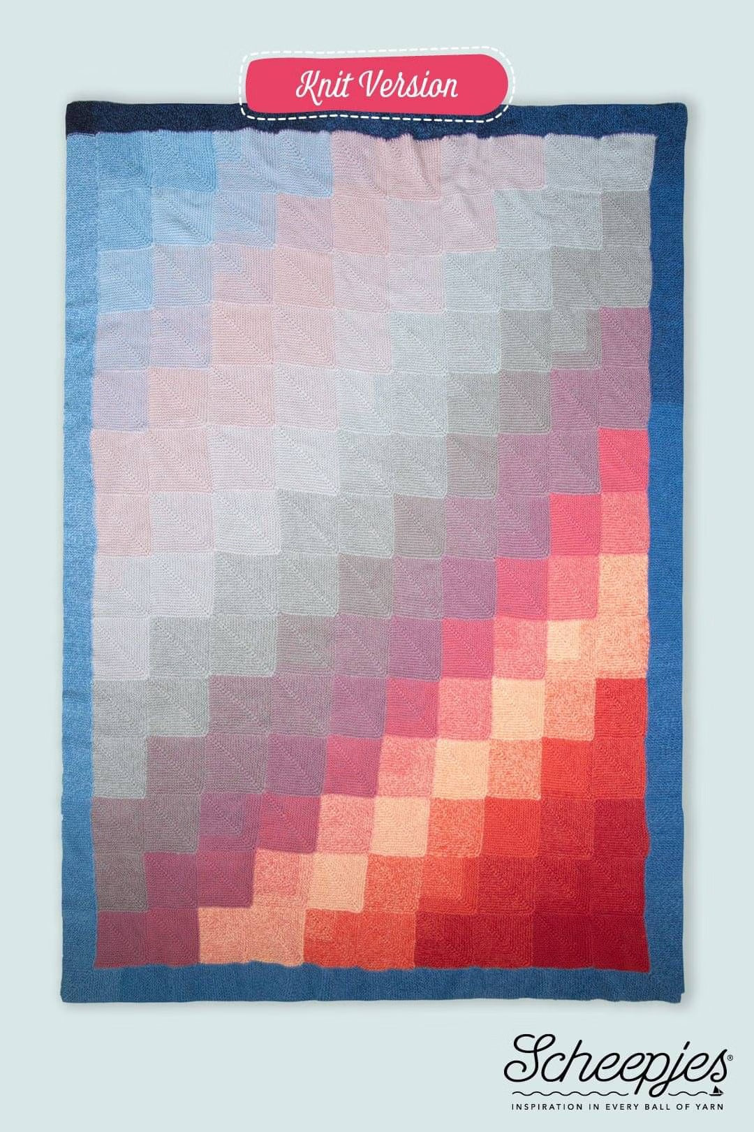 Scheepjes Crochet or Knit Bullfinch Blanket Kit