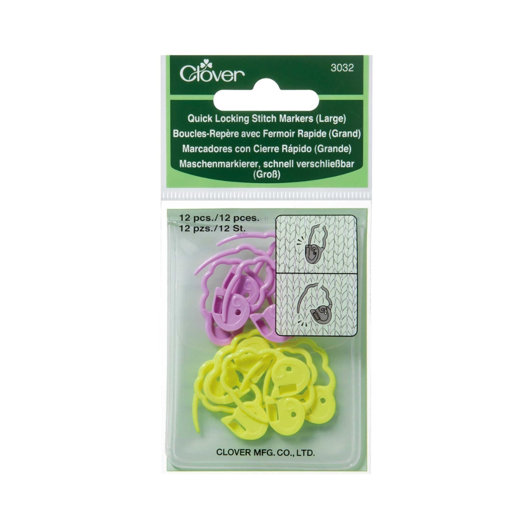 Clover Quick Locking Stitch Markers