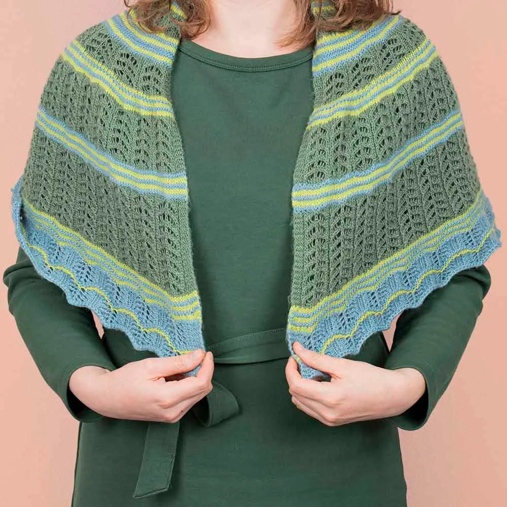 Scheepjes Fibonacci Shawlette Knit Kit