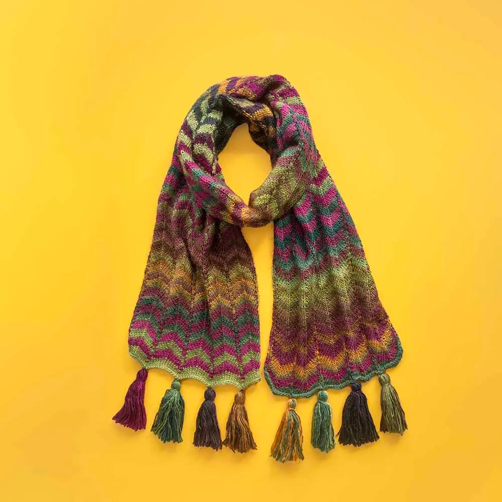 Scheepjes Harvest Scarf Knit Kit
