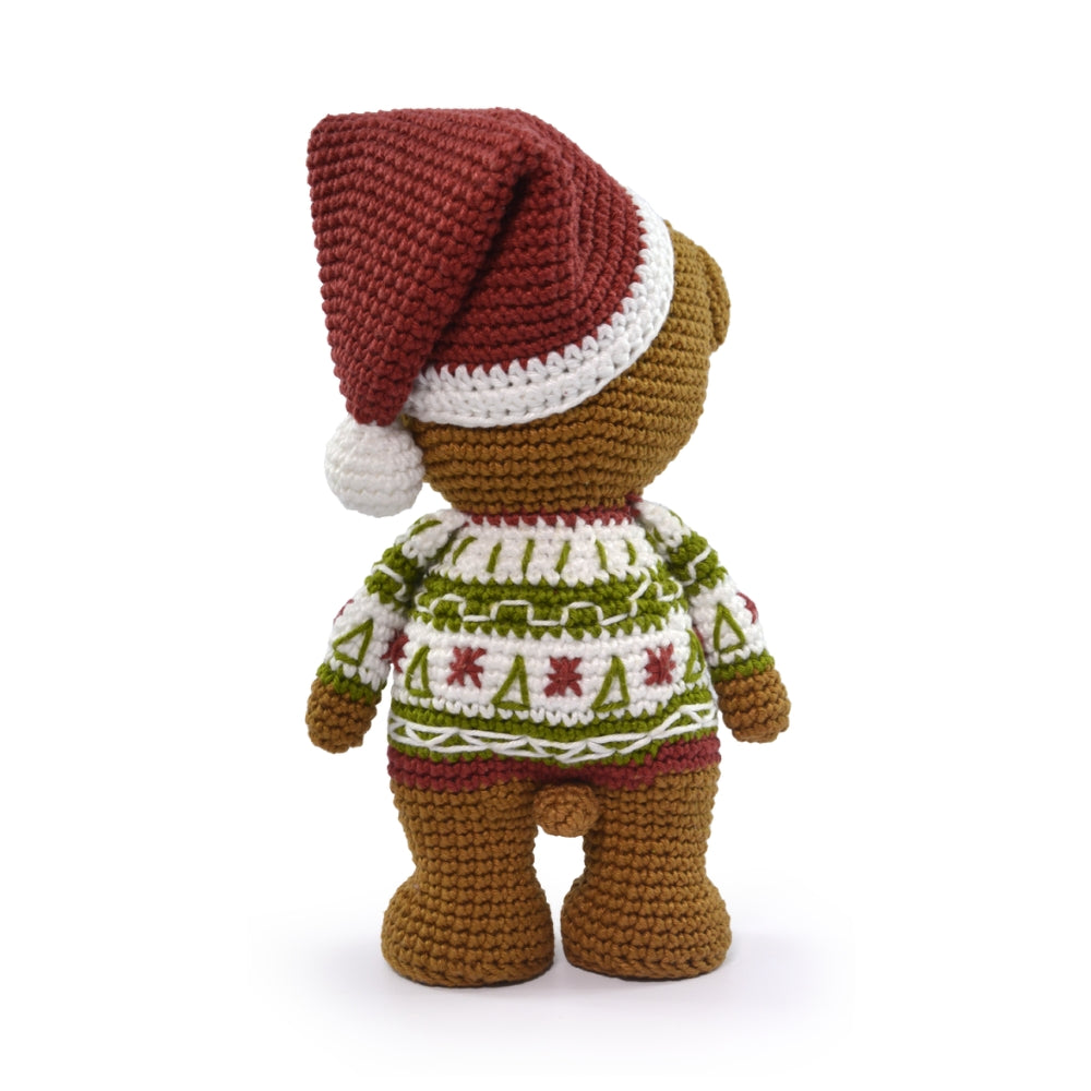 Circulo Toni the Christmas Bear Crochet Kit