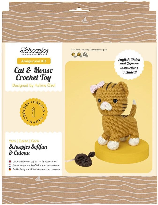 Scheepjes Cat and Mouse Crochet Kit