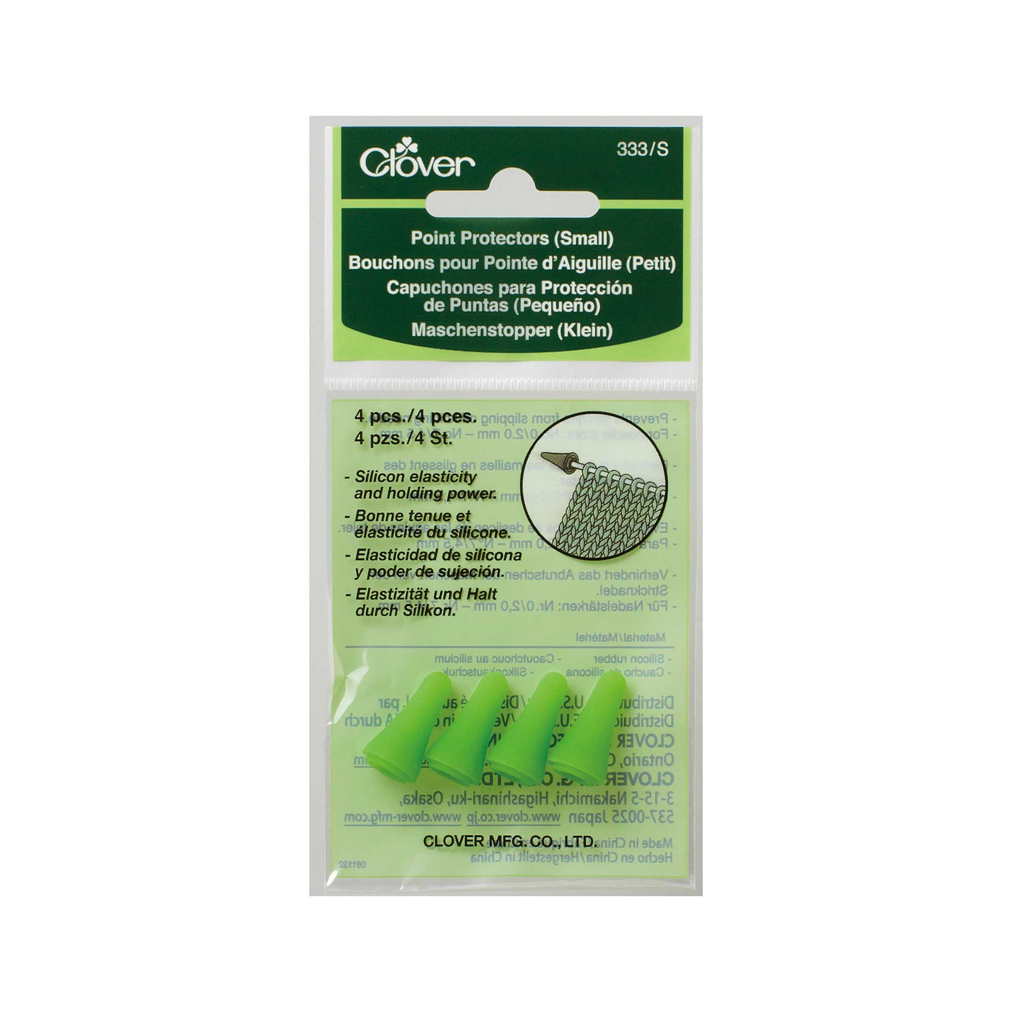 Clover Rubber Point Protectors – Magnolia Yarns