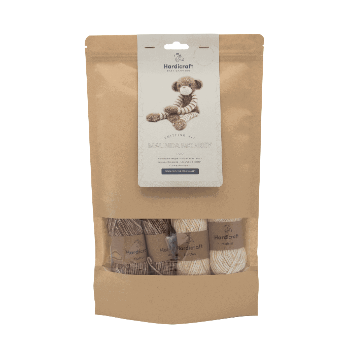 Hardicraft Malinda Monkey Knitting Kit
