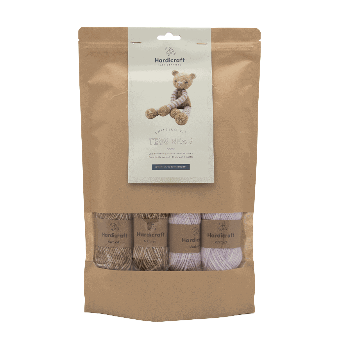 Hardicraft Tess Bear Knitting Kit