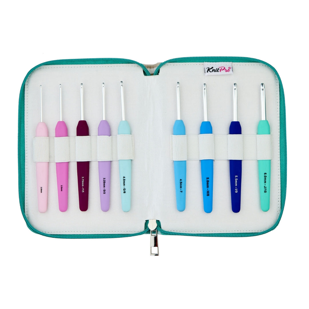 KnitPro Waves Crochet Hook Deluxe Set