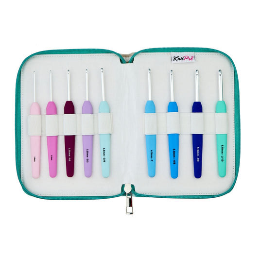 KnitPro Waves Crochet Hook Deluxe Set