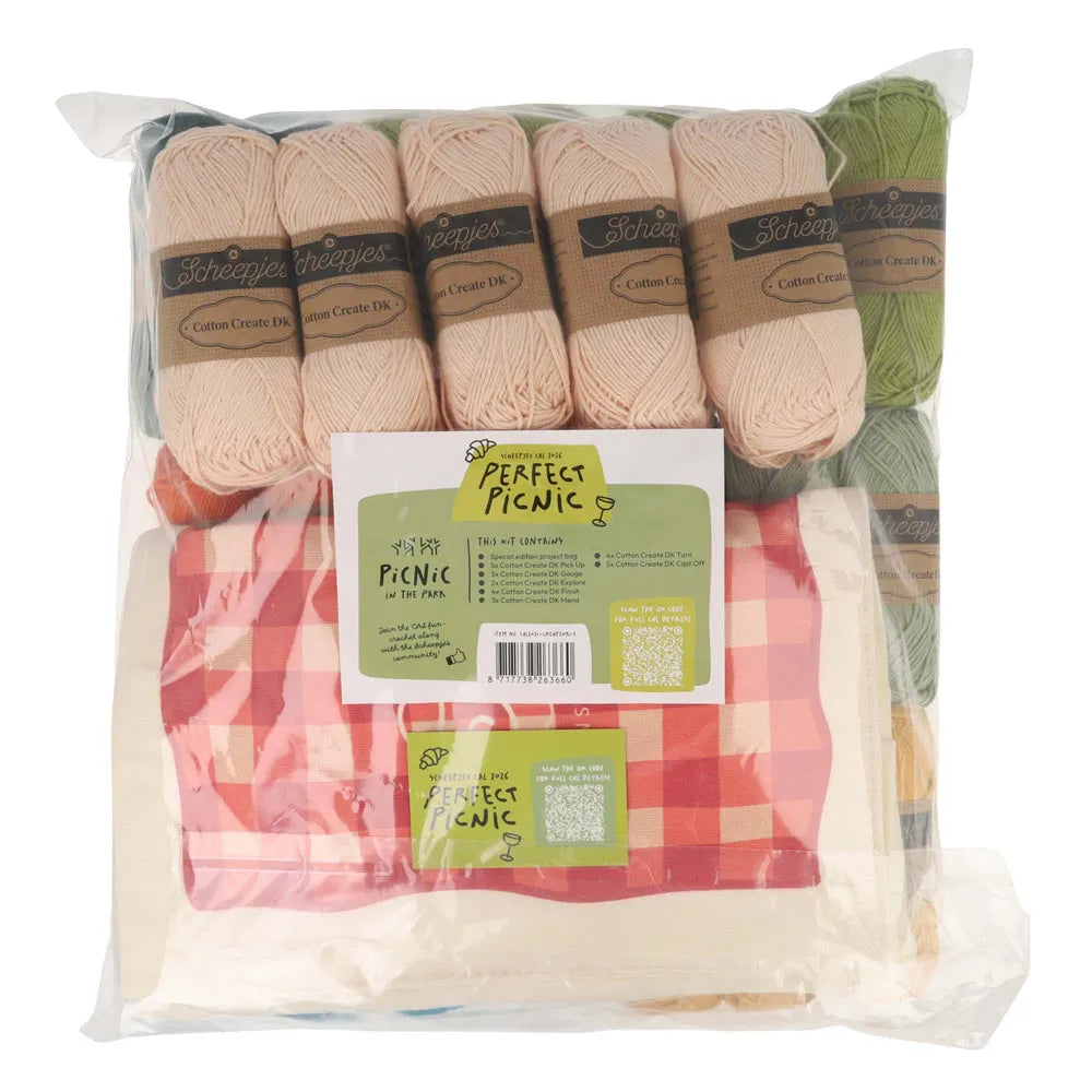 Scheepjes CAL 2026 Perfect Picnic Kit – PARK Cotton Create DK