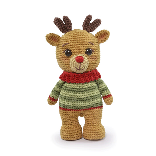 Circulo Rubi the Christmas Reindeer Crochet Kit