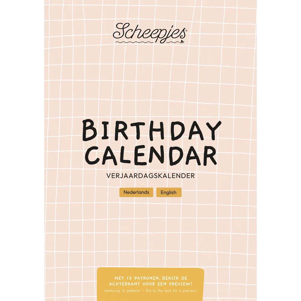Scheepjes Birthday Calendar (with Patterns)