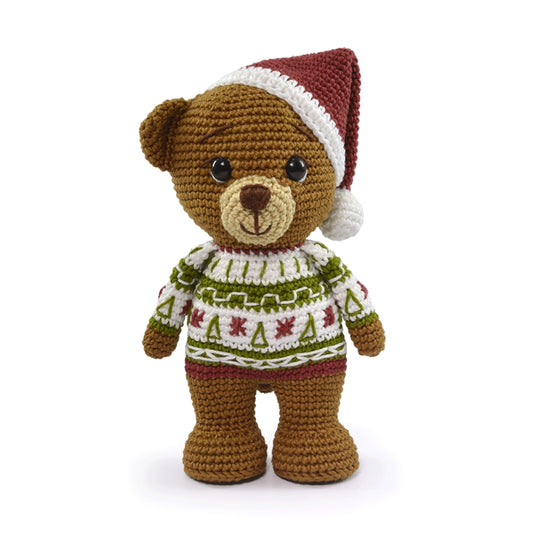 Circulo Toni the Christmas Bear Crochet Kit