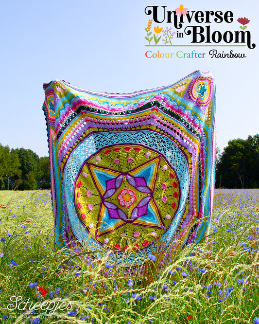 Scheepjes Universe in Bloom CAL Crochet Kit – Colour Crafter RAINBOW Edition