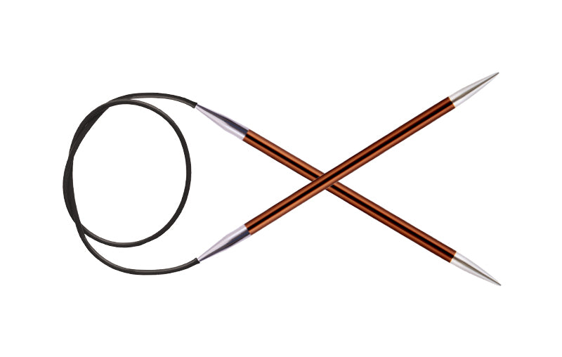 KnitPro Zing Fixed Circular Knitting Needles