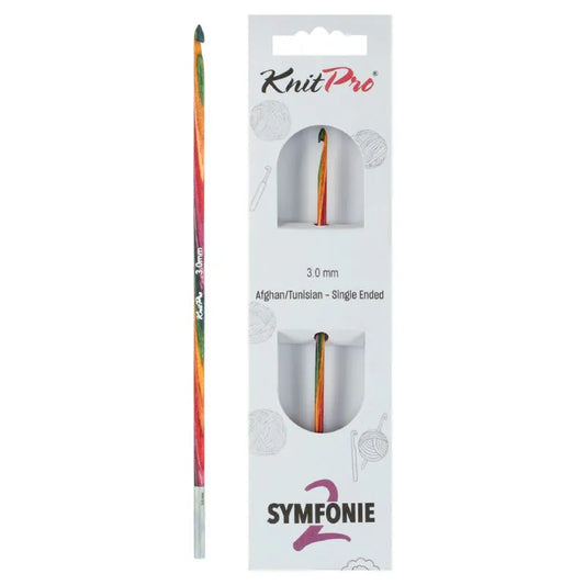 KnitPro Symfonie 2 Interchangeable Tunisian Crochet Hooks